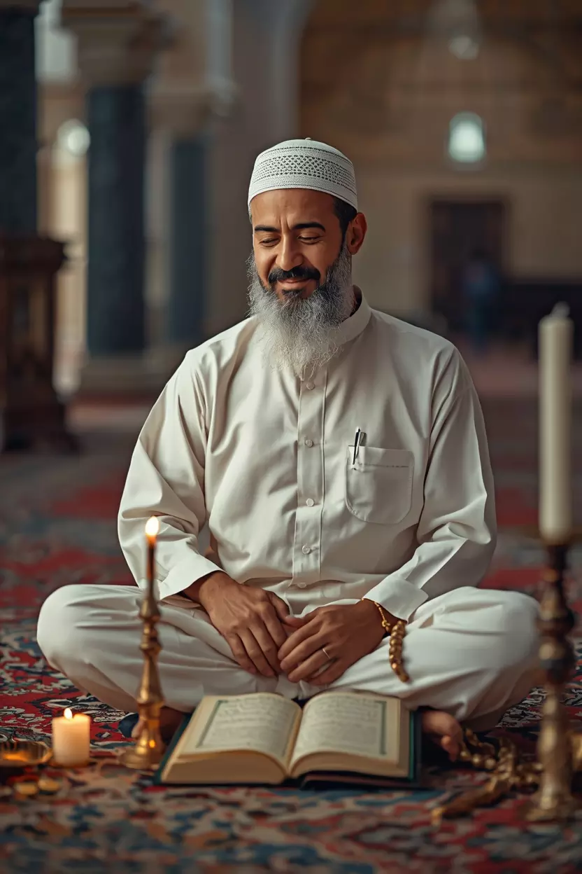 spiritual cleric performing case analysis for preparing effective Vashikaran Taweez solutions